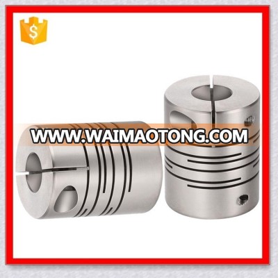 Free Shipping Elastic Stainless Steel 3mm Motor Shaft Flex Coupling